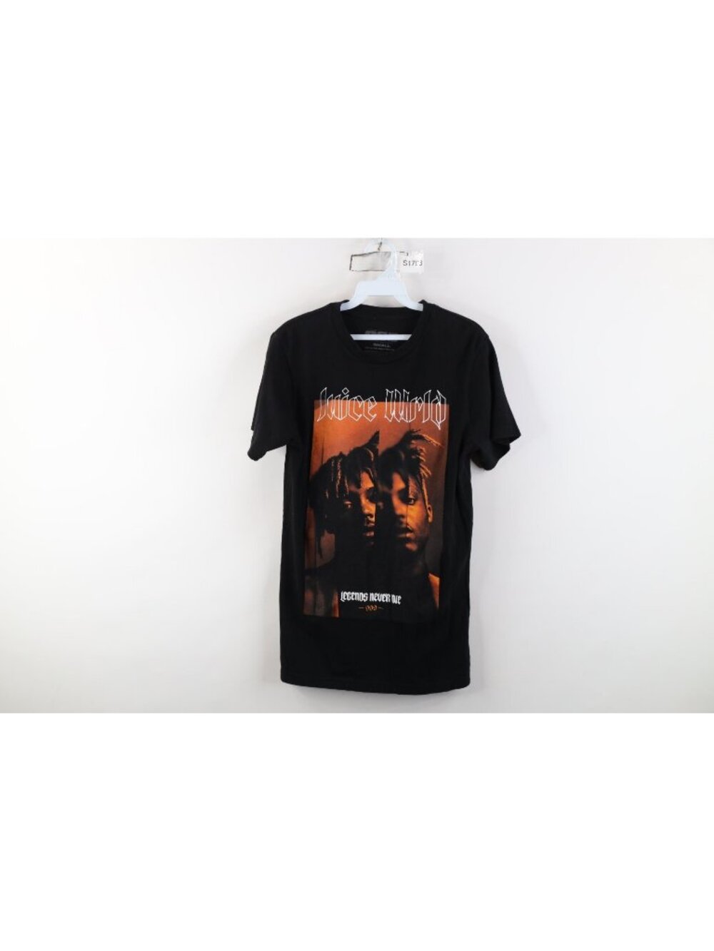 Club 999 Mens Small Spell Out Juice Wrld Legends Never Die Rap Hip Hop T-Shirt
